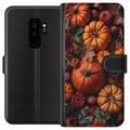 Miniatyrbilde 1 av 3: Kompatibelt Lommeboketui til Samsung Galaxy S9+ Høstmotiv plakat gresskar halloween høst innhøsting epler rustikk dekor blomster høst sesong design
