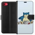 Miniatyrbild 1 av 3: Kompatibelt Plånboksfodral till Apple iPhone 8 Pokemon Rolig