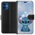 Miniatyrbilde 1 av 3: Kompatibelt Lommeboketui til Apple iPhone 12 Stitch Hoppande Gled - Morsomt Design for Gave