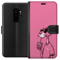 Miniatyrbillede 1 af 3: Kompatibel Tegnebogsetui til Samsung Galaxy S9+ Pink Panther Drink