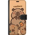 Miniatyrbild 3 av 3: Kompatibelt Plånboksfodral till Xiaomi 12 Pro Capybara kawaii söt figur samlarobjekt
