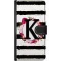 Miniatyrbillede 3 af 3: Kompatibel Tegnebogsetui til Apple iPhone 12 Bogstavet K