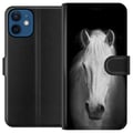 Miniatyrbillede 1 af 3: Kompatibel Tegnebogsetui til Apple iPhone 12 Hest