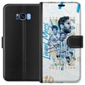 Miniatyrbillede 1 af 3: Kompatibel Tegnebogsetui til Samsung Galaxy S8 Lionel Messi
