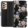 Pikkukuva 1 / 3: Yhteensopiva Lompakkokotelo Samsung Galaxy A33 5G Kukkaisten