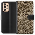 Pikkukuva 1 / 3: Yhteensopiva Lompakkokotelo Samsung Galaxy A33 5G Taite Leopardeista