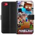 Miniatyrbild 1 av 3: Kompatibelt Plånboksfodral till Apple iPhone 8 Minecraft