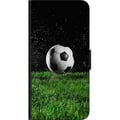 Miniatyrbild 2 av 2: Kompatibelt Plånboksfodral till Samsung Galaxy A20s Fotboll Action