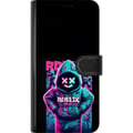 Pikkukuva 3 / 3: Yhteensopiva Lompakkokotelo Samsung Galaxy A33 5G Neon Roblox -huppari, jossa on siisti peliaihe, hehkuvat värit ja futuristinen ilme