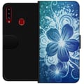 Miniatyrbilde 1 av 2: Kompatibelt Lommeboketui til Samsung Galaxy A20s Blomst