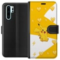 Pikkukuva 1 / 3: Yhteensopiva Lompakkokotelo Huawei P30 Pro Pikachu Pokémon Gaming Figur Spelmotiv Populär Ikon