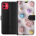 Miniatyrbilde 1 av 3: Kompatibelt Lommeboketui til Apple iPhone 11 Fluffy Pfoten