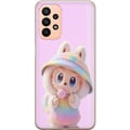 Miniatyrbilde 1 av 3: Kompatibelt Mobildeksel til Samsung Galaxy A23 Rainbow Bunny Cutie – søtt motiv med pastellfarger og søt figur i hettegenser
