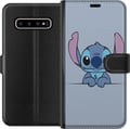 Miniatyrbilde 1 av 3: Kompatibelt Lommeboketui til Samsung Galaxy S10+ Lilo & Stitch