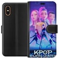 Pikkukuva 1 / 3: Yhteensopiva Lompakkokotelo Apple iPhone XS Max Nukke KPop Demon Hunters -animehahmo