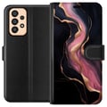 Pikkukuva 1 / 3: Yhteensopiva Lompakkokotelo Samsung Galaxy A33 5G Marmorikuvio ylellinen designkivi