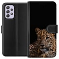 Miniatyrbild 1 av 3: Kompatibelt Plånboksfodral till Samsung Galaxy A52s 5G Leopard