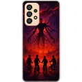 Pikkukuva 1 / 3: Yhteensopiva Puhelinkuori Samsung Galaxy A33 5G Stranger Thingsistä inspiroitunut synkkä fantasiahenkinen kuvitus, jossa on yliluonnollinen olento, s