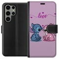 Miniatyrbilde 1 av 3: Kompatibelt Lommeboketui til Samsung Galaxy S23 Ultra Lilo & Stitch – Angel Edition