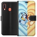Miniatyrbillede 1 af 2: Kompatibel Tegnebogsetui til Samsung Galaxy A20e Bluey