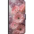 Miniatyrbilde 3 av 3: Kompatibelt Lommeboketui til OnePlus 9 Pro Rosa blomster blomstermønsterdesign