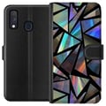Miniatyrbild 1 av 3: Kompatibelt Plånboksfodral till Samsung Galaxy A40 3D Reflektion