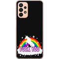 Pikkukuva 1 / 3: Yhteensopiva Puhelinkuori Samsung Galaxy A23 Yksisarvinen Sateenkaari