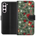 Pikkukuva 1 / 3: Yhteensopiva Lompakkokotelo Samsung Galaxy S23+ Hauskaa joulukuviota