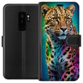 Miniatyrbillede 1 af 3: Kompatibel Tegnebogsetui til Samsung Galaxy S9+ Leopard