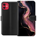 Miniatyrbilde 1 av 3: Kompatibelt Lommeboketui til Apple iPhone 11 Marmormønster luksusdesignstein