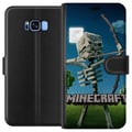 Miniatyrbillede 1 af 3: Kompatibel Tegnebogsetui til Samsung Galaxy S8 A Minecraft Movie