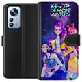 Pikkukuva 1 / 3: Yhteensopiva Lompakkokotelo Xiaomi 12 Pro Kpop Demoninmetsästäjät Idolikolmikko Kosminen Avaruusenergia Neonfantasiaura