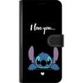 Pikkukuva 3 / 3: Yhteensopiva Lompakkokotelo Apple iPhone 12 mini Stitch Minä Rakastan Sinua