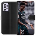 Miniatyrbild 1 av 3: Kompatibelt Plånboksfodral till Samsung Galaxy A52s 5G Vinicius Junior Brazil Football Star