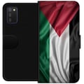 Miniatyrbilde 1 av 2: Kompatibelt Lommeboketui til Samsung Galaxy A03s Palestinaflagget – ikoniskt symbol på frihet i rødt, svart, hvitt og grønt