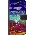 Miniatyrbild 3 av 3: Kompatibelt Plånboksfodral till Samsung Galaxy S23+ Minecraft