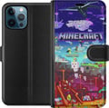 Miniatyrbild 1 av 3: Kompatibelt Plånboksfodral till Apple iPhone 12 Pro Max Minecraft