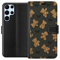 Pikkukuva 1 / 3: Yhteensopiva Lompakkokotelo Samsung Galaxy S22 Ultra 5G Teddy Halauksia
