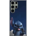 Miniatyrbild 1 av 3: Kompatibelt Mobilskal till Samsung Galaxy S23 Ultra Stitch Disney blå alien Lilo and Stitch kawaii character night sky stjärnhimmel cute cartoon art