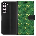 Pikkukuva 1 / 3: Yhteensopiva Lompakkokotelo Samsung Galaxy S23+ Harry Potter -lasit Kultainen sieppi Kuoleman varjelukset maaginen muotoilu, jossa on mystiikkaa ja v
