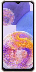 Miniatyrbillede 3 af 3: Kompatibel Mobilcover til Samsung Galaxy A23 Vandmelon i glasstil mod lilla baggrund, frisk sommerlig design med saftigt og moderne udtryk