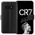Miniatyrbillede 1 af 3: Kompatibel Tegnebogsetui til Samsung Galaxy S10e CR7 Ronaldo