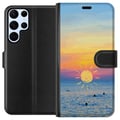 Pikkukuva 1 / 3: Yhteensopiva Lompakkokotelo Samsung Galaxy S22 Ultra 5G Auringonlasku