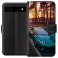 Pikkukuva 1 / 3: Yhteensopiva Lompakkokotelo Google Pixel 6a Lamborghini Superauto Racing Urheiluauto