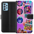 Miniatyrbillede 1 af 3: Kompatibel Tegnebogsetui til Samsung Galaxy A72 5G KPop Demon Hunters kawaii samlerfigur