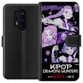 Miniatyrbillede 1 af 3: Kompatibel Tegnebogsetui til OnePlus 8 Pro Kpop Dæmonjægere Huntrix Stjerner Mira Zoey Rumi Lilla Idolglød