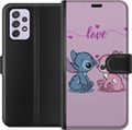 Miniatyrbild 1 av 3: Kompatibelt Plånboksfodral till Samsung Galaxy A52s 5G Lilo & Stitch – Angel Edition