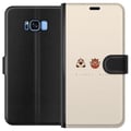 Miniatyrbilde 1 av 3: Kompatibelt Lommeboketui til Samsung Galaxy S8 Hakuna matata
