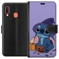 Pikkukuva 1 / 2: Yhteensopiva Lompakkokotelo Samsung Galaxy A20e Stitch noita