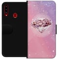 Miniatyrbilde 1 av 2: Kompatibelt Lommeboketui til Samsung Galaxy A20s Glitter Diamant